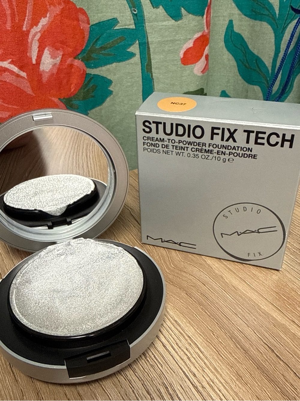 MAC Studio Fix Tech Cream-to-Powder Foundation (NC37) 0.35oz/10g NIB